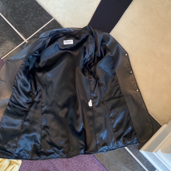 Saraco Josie Leather Blazer - Picture 8 of 10